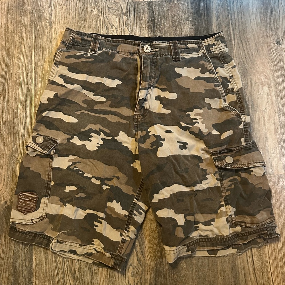 Camouflage Cargo Men Shorts